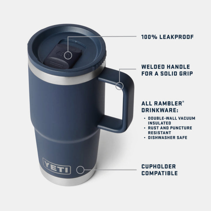Navy 2.0 20oz Rambler