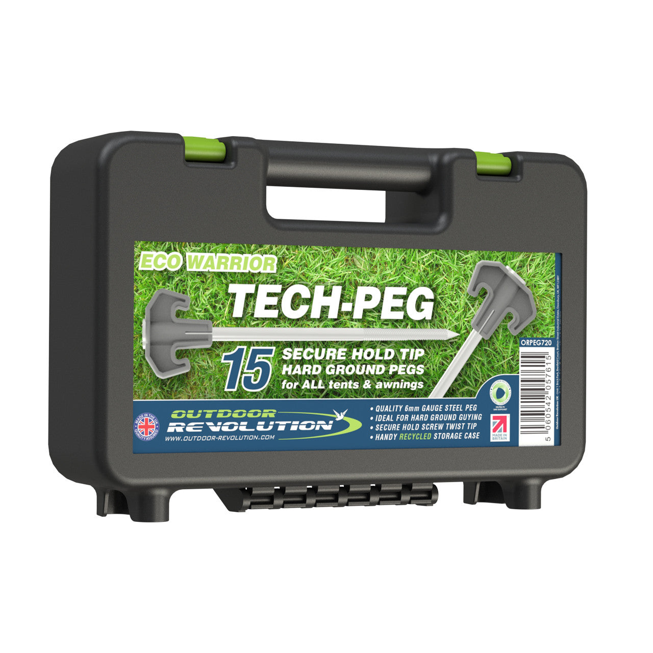 Outdoor Revolution Eco Warrior Tech Peg x15