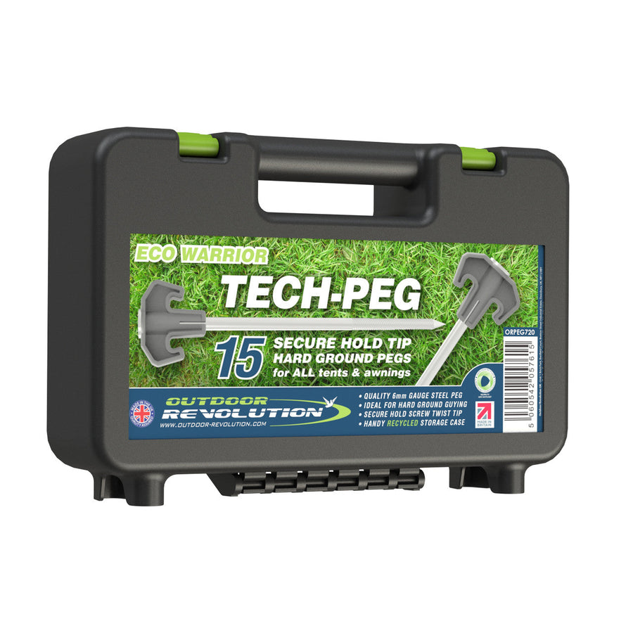 Outdoor Revolution Eco Warrior Tech Peg x15