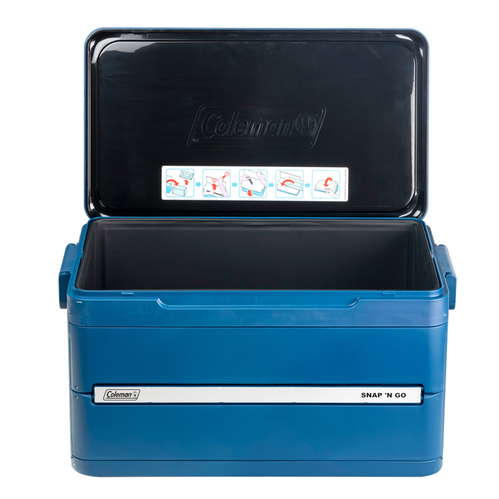 Coleman Snap 'N Go Collapsible Cooler 55qt - Blue Saphire Coleman Snap 'N Go Collapsible Cooler 55qt - Blue Saphire