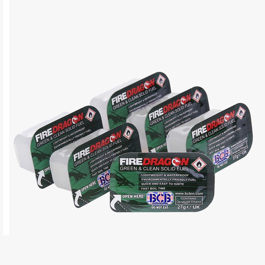 Fire Dragon Bio Fire Lighters Solid Fuel Blocks (12 Pack)