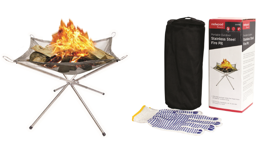 Redwood Leisure Portable Fire Pit