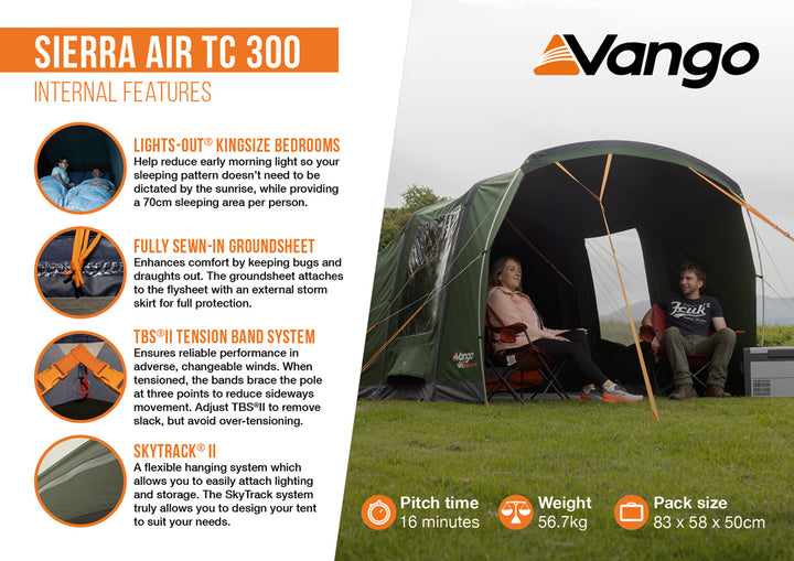 Vango Sierra 300 TC Air Tent