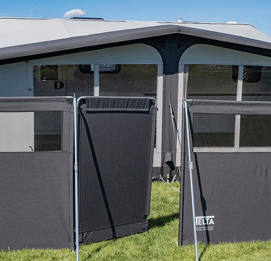 Telta SolTex Windbreak Aluminium Gate