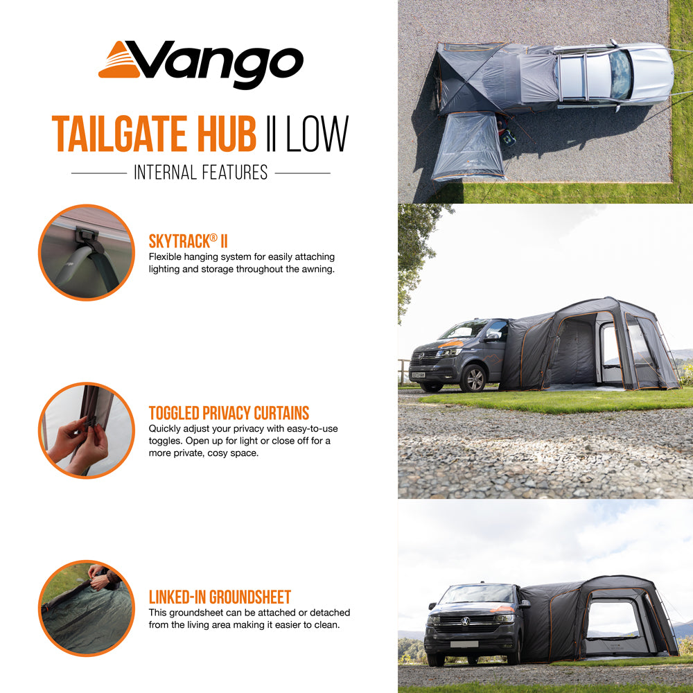 Vango Tailgate Hub III Low Drive-Away Awning