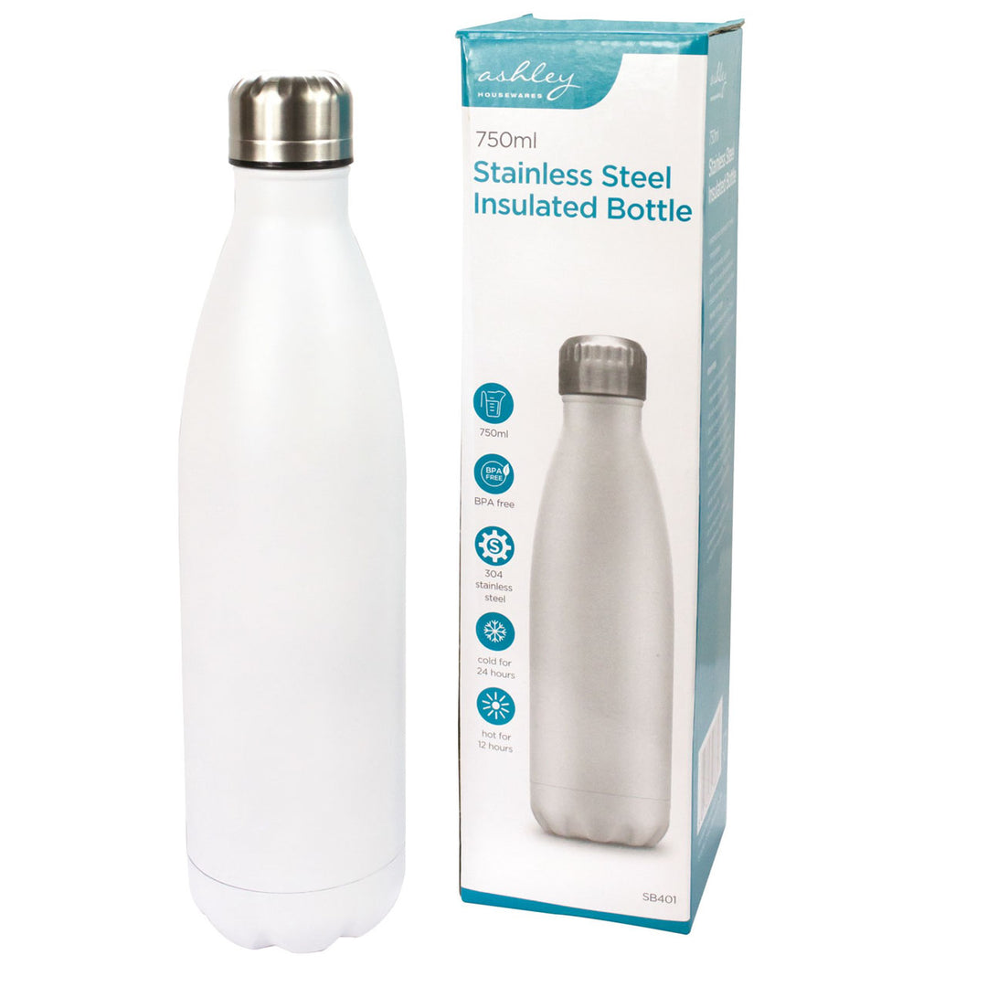 Ashley Stainless Steel 750ml Insulated Bottle