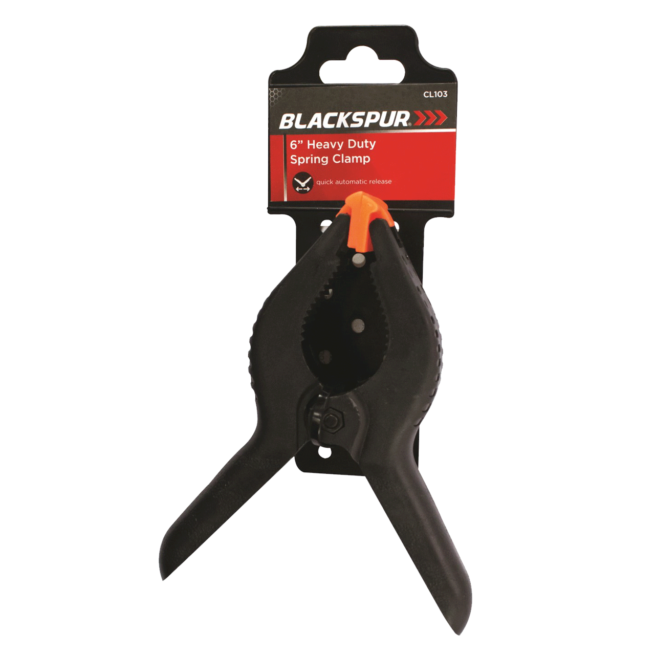 Blackspur 6” Heavy Duty Spring Clamp