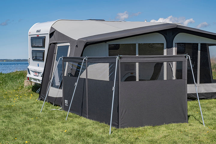 Telta SolTex 3 Panel Aluminium Windbreak
