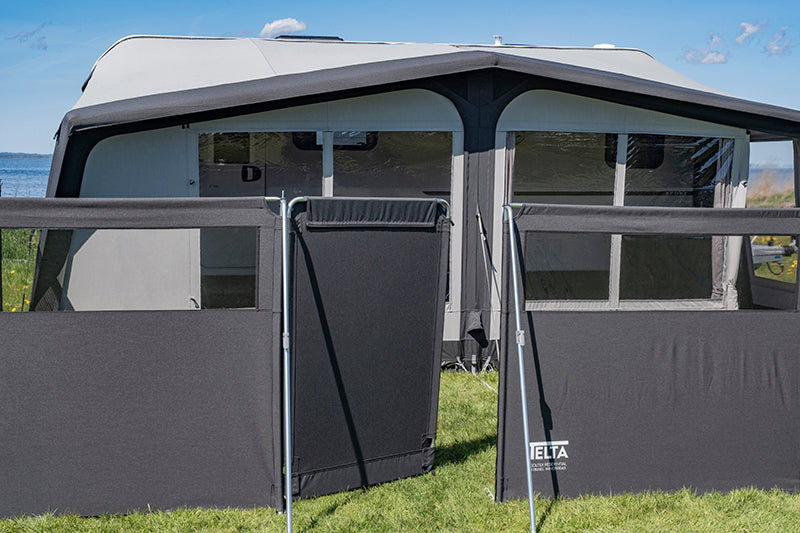 Telta SolTex Windbreak Aluminium Gate