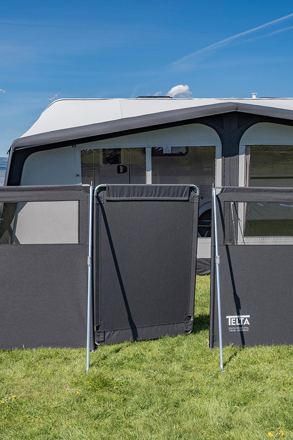 Telta SolTex Windbreak Aluminium Gate