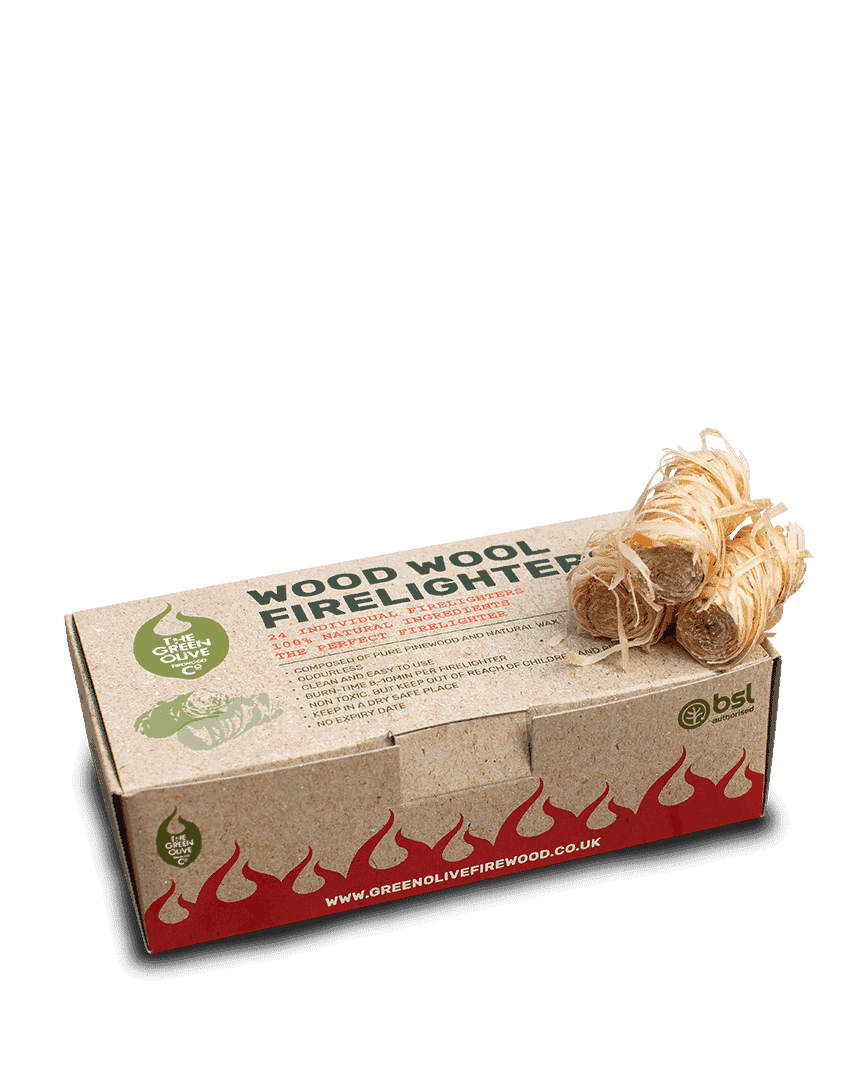 Wood Wool Firelighters x24