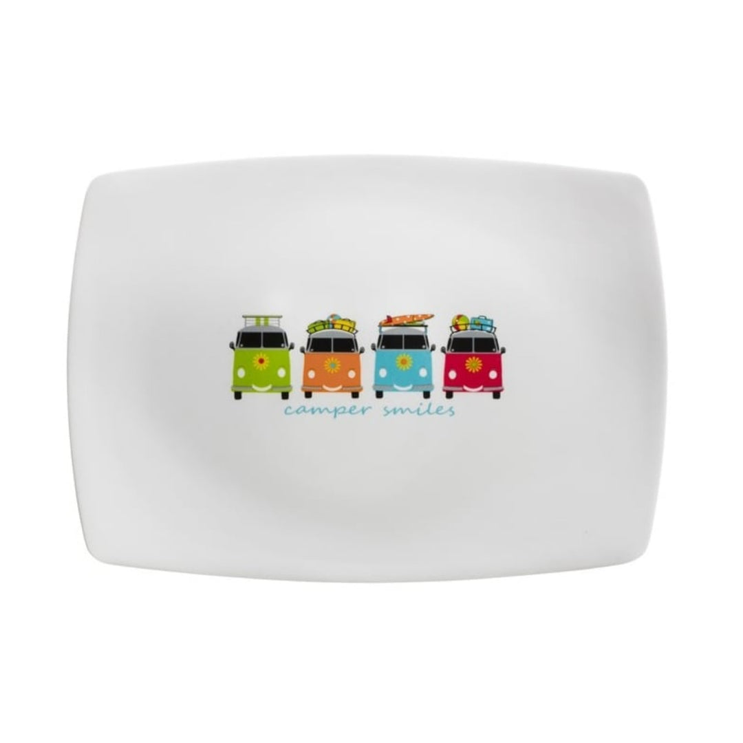 Camper Smiles Melamine Platter