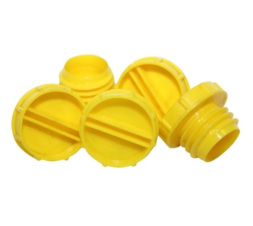 AL-KO secure receiver yellow screw in cap (5 pack)