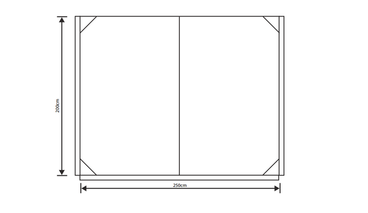 Outdoor Revolution Cayman Sun Canopy 250cm