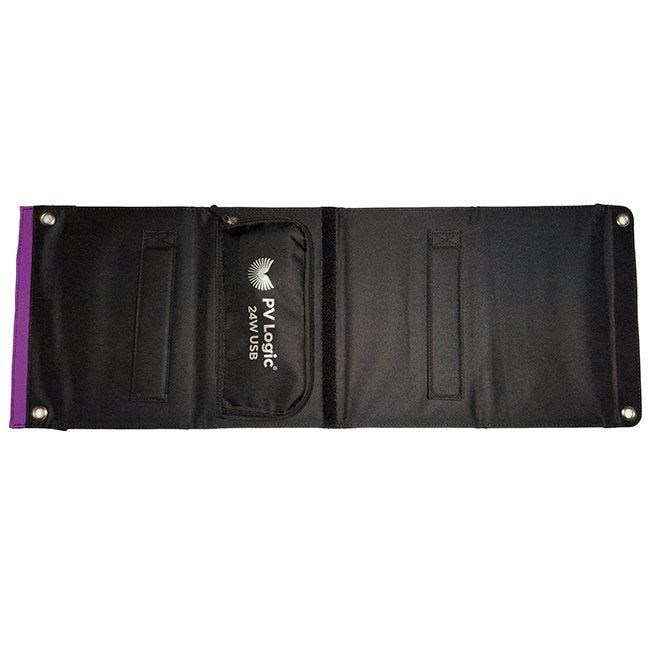 PV Logic 24W Phone & USB Fold-Up Solar Charger