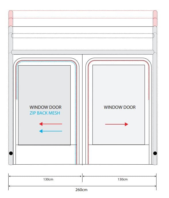 Outdoor Revolution Sport Pro 260 Air Awning