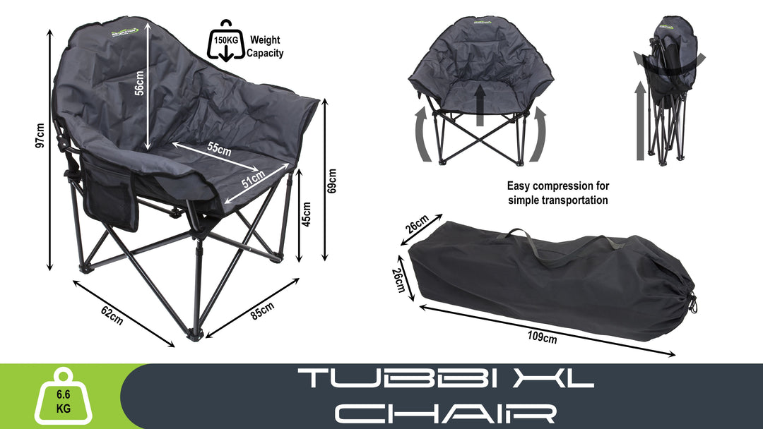 Outdoor Revolution Tubbi XL Chair