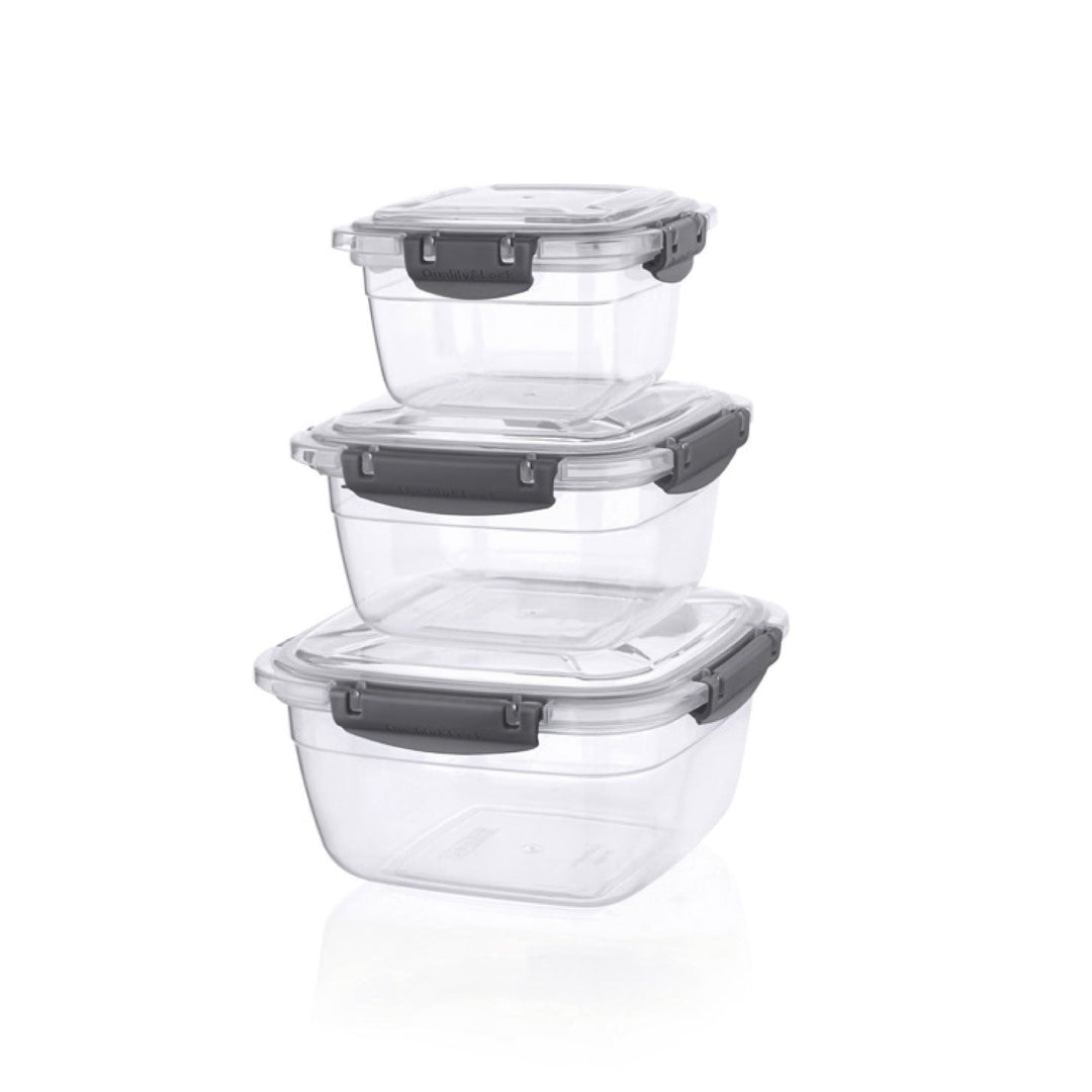 QS Square Locking lid Storage Set