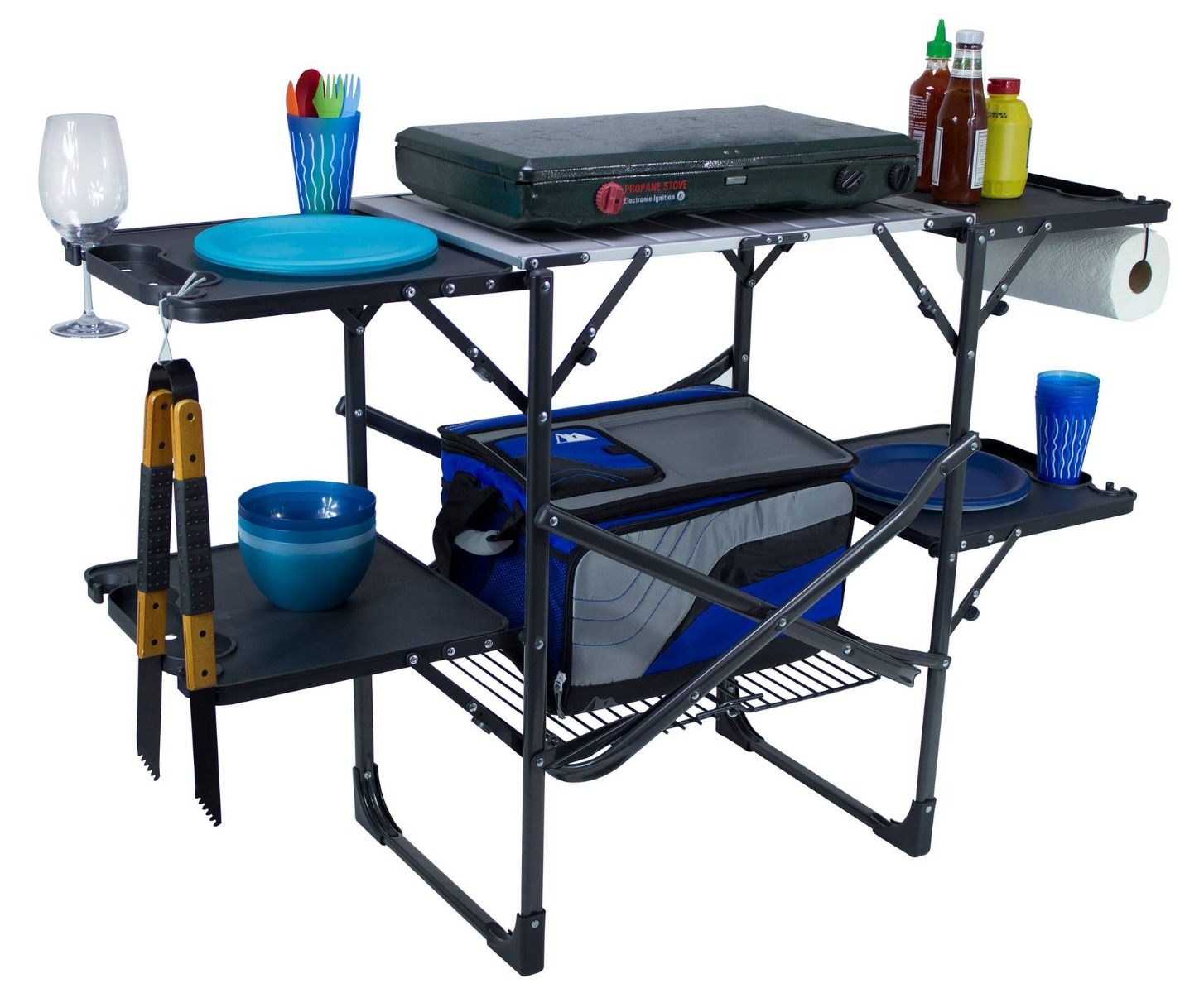 ケ*リ様 折りたたみテーブル/GCI Outdoor/スリムフォールドクックステ GCI Outdoor Slim-Fold Cook Station Order Now from Camperite Leisure
