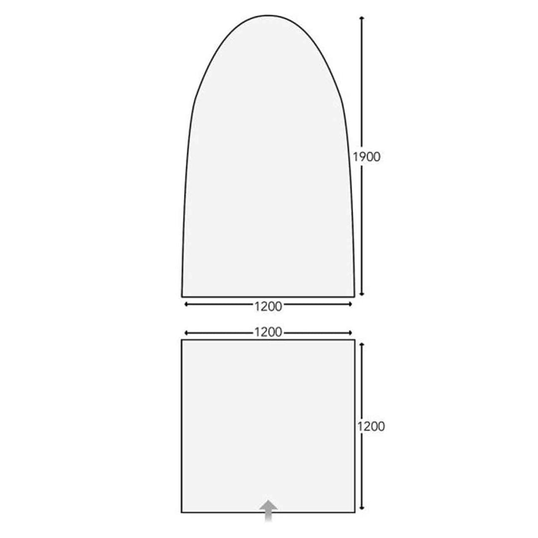 kampa toilet tent Kampa Loo-Loo Toilet Tent from Camperite Leisure