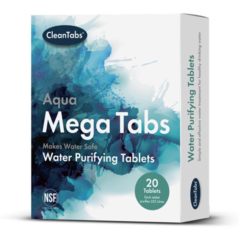 Aqua Tabs Mega - 20 Tablets