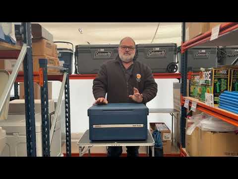 Coleman Snap 'N Go Collapsible Cooler 55qt - Blue Saphire