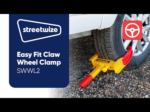 Streetwize Easy Fit Claw Wheel Clamp