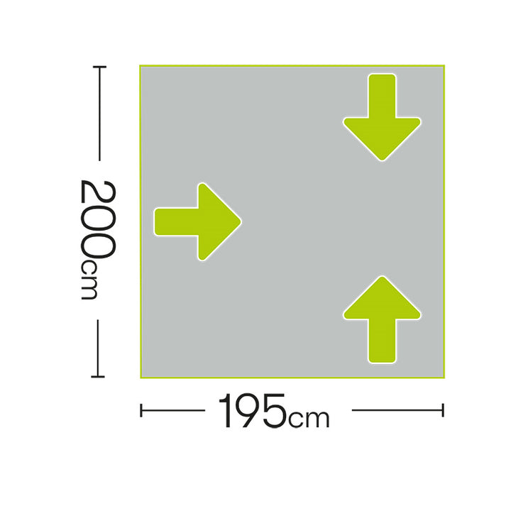 Quest Kite Tailgate Campervan Awning