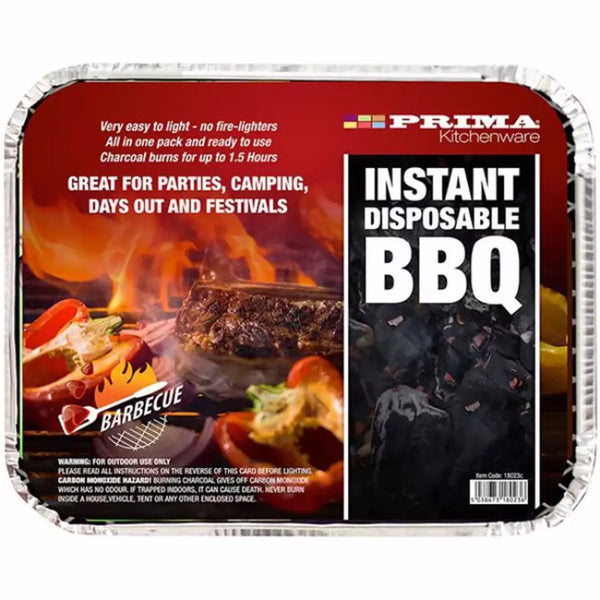 Instant Disposable BBQ 20 x 30cm