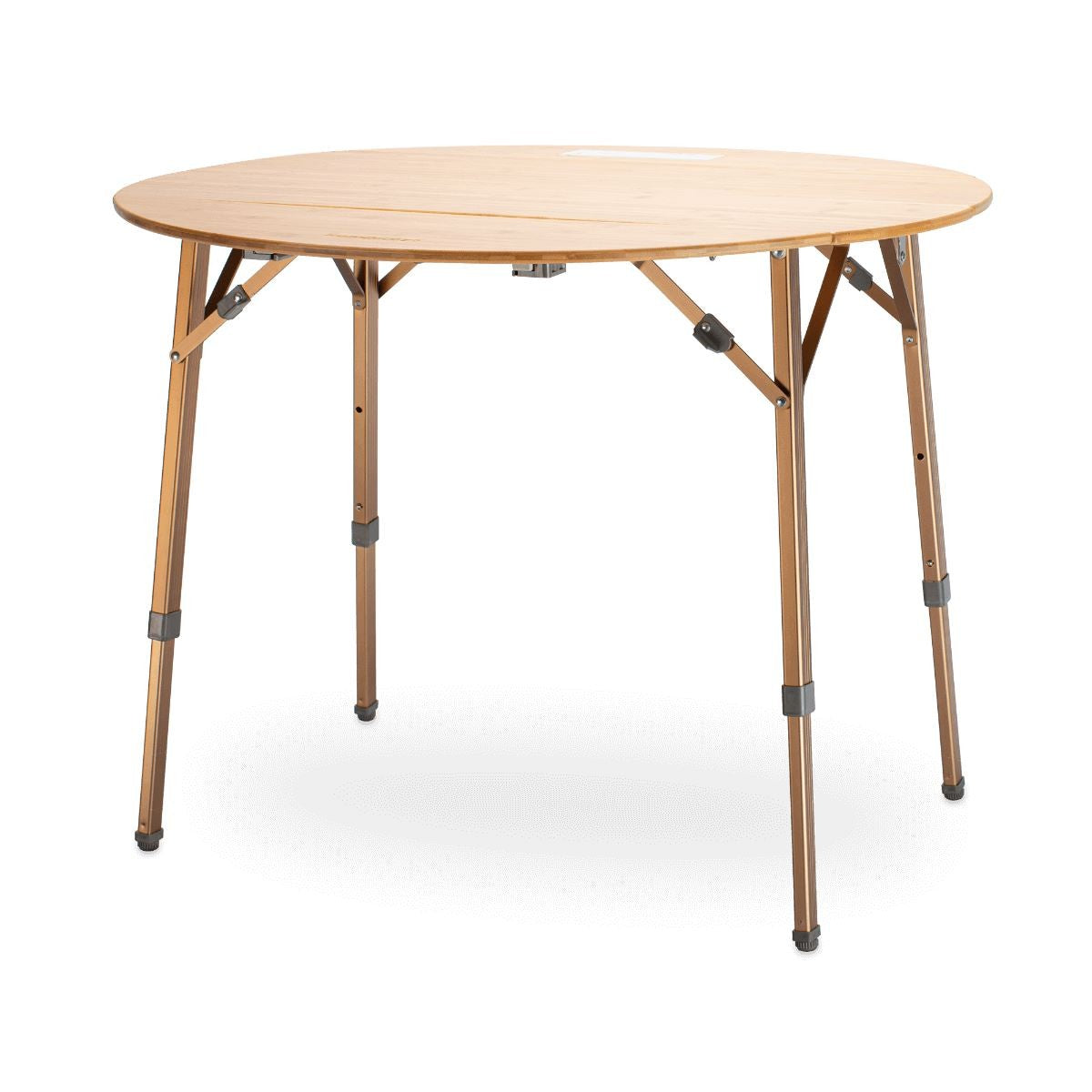 Zempire Kitpac Round V2 Bamboo Table from Camperite Leisure