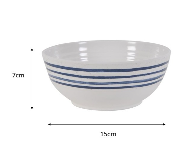 Flamefield Azure Melamine Bowl