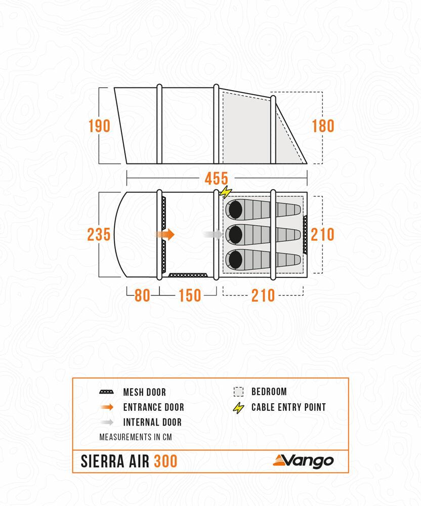 Vango Sierra 300 Air Tent