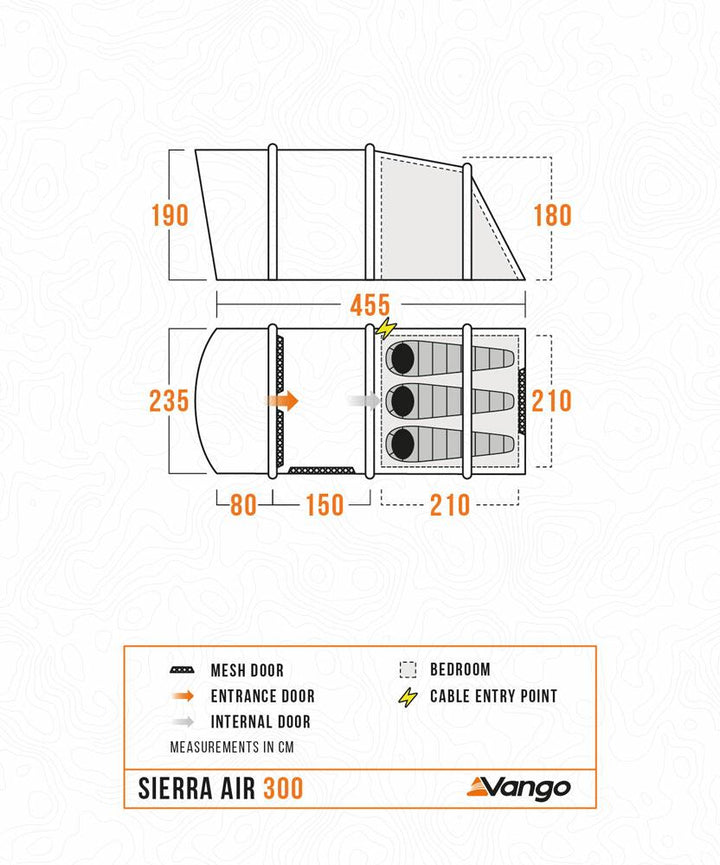 Vango Sierra 300 Air Tent