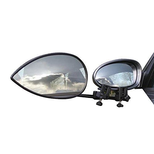 Milenco Aero Flat Mirrors - Twin Pack With Case