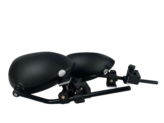 Milenco Aero Flat Mirrors - Twin Pack With Case
