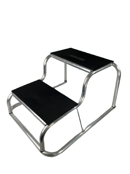 Milenco Aluminium Rubber Top Double Step