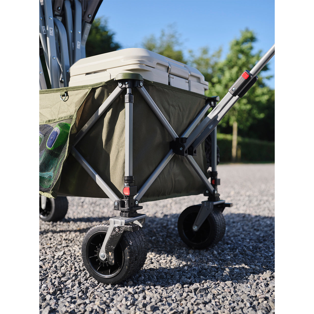 Coleman OUTDOOR WAGON ダークグレー Coleman Ultimate Terrain Outdoor Wagon from Camperite Leisure